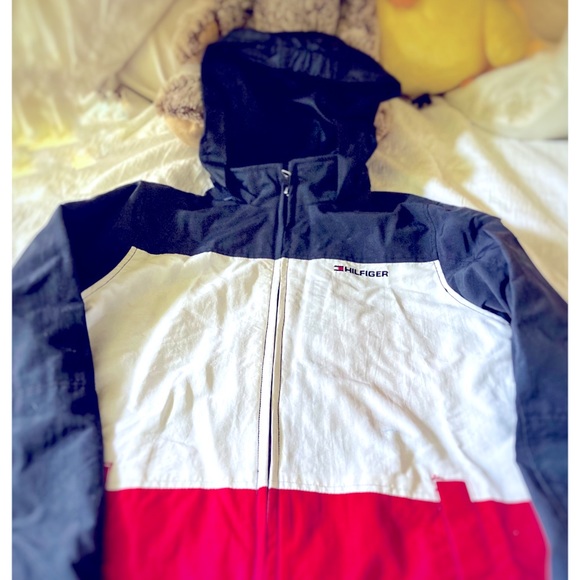 TOMMY HILFIGER Hooded Windbreak Jacket for Boys - Picture 1 of 8